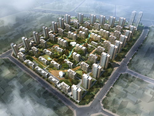 高層住宅區(qū)規(guī)劃 公寓樓外觀與鳥瞰圖設(shè)計(jì)資源解析